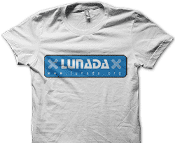 Camiseta Lunada.org Blanca