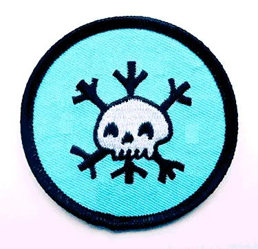 Copo nieve calavera