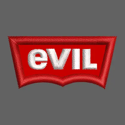 Parche Bordado Evil