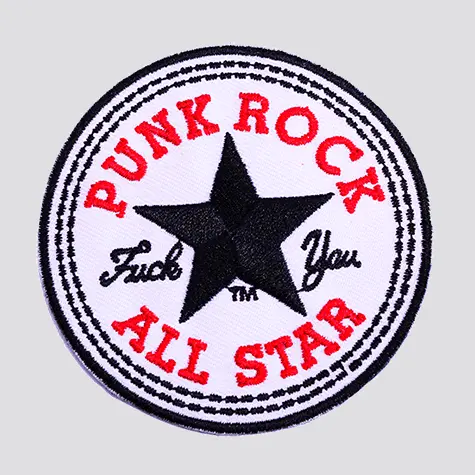 Parche Bordado Punk Rock