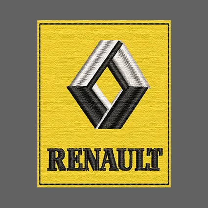 Parche Bordado Renault