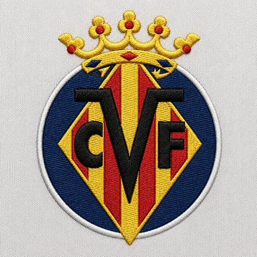 Parche Bordado Villarreal CF