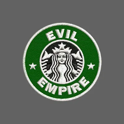 Parche Bordado starbucks