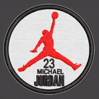 Parche Bordado 23 Jordan