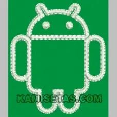 Parche Bordado Android