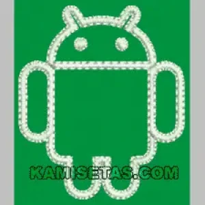 Parche Bordado Android