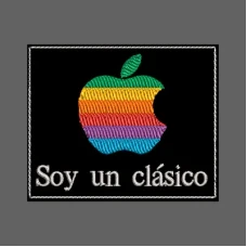 Parche Bordado Apple