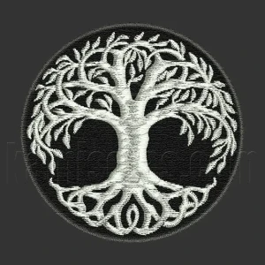 Parche Bordado &Aacute;rbol de la vida