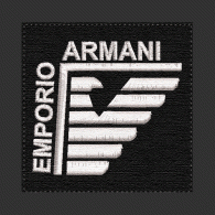 Parche Bordado Armani