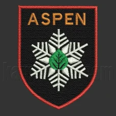 Parche Bordado Aspen