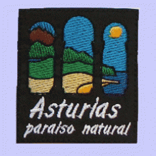 Parche Bordado Asturias