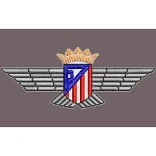 Parche Bordado Atletico aviacion