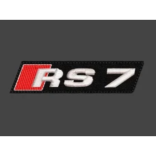 Parche Bordado Audi RS7