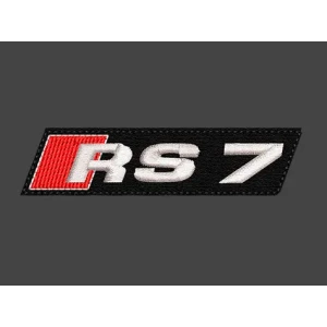 Parche Bordado Audi RS7
