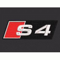 Parche Bordado Audi S4