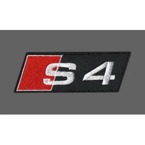 Parche Bordado Audi S4
