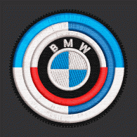 Parche Bordado BMW I