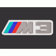 Parche Bordado BMW M3