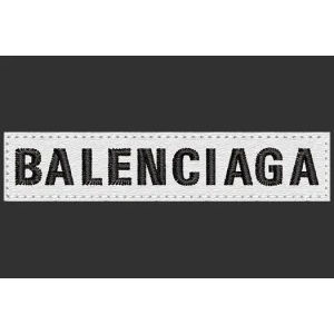 Parche Bordado Balenciaga III