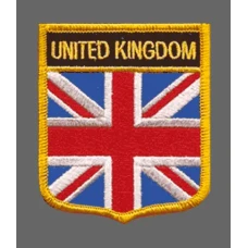 Parche Bordado Bandera Inglesa