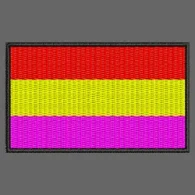 Parche Bordado Bandera Republicana