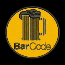 Parche Bordado Bar Code Parche Bordado Bar Code