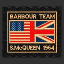 Parche Bordado Barbour Team