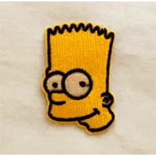Parche Bordado Bart Simpson