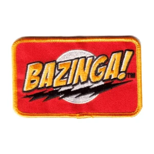 Parche Bordado Bazinga