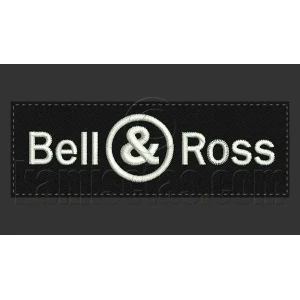 Parche Bordado Bell y Ross