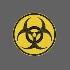Parche Bordado Biohazard