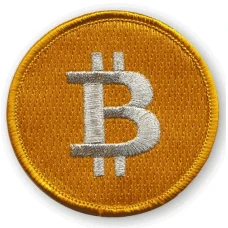 Parche Bordado Bitcoin