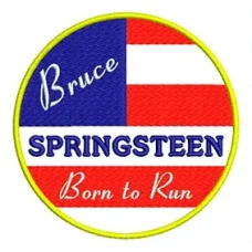 Parche Bordado Bruce Born to run