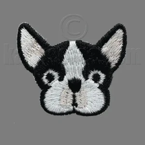 Parche Bordado Bulldog Frances