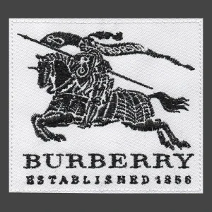 Parche Bordado Burberry Established