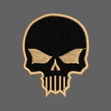 Parche Bordado Calavera I