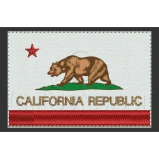 Parche Bordado California Republic
