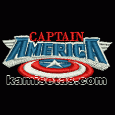 Parche Bordado Capitan America