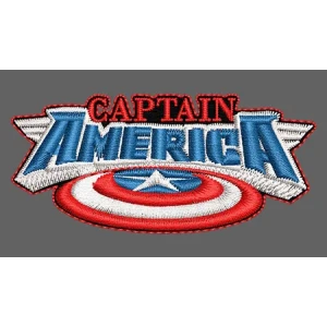 Parche Bordado Capitan America