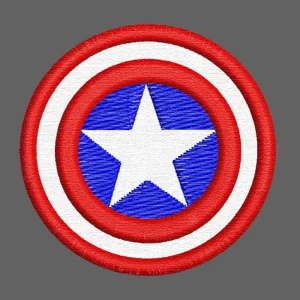 Parche Bordado Captain America