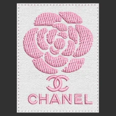 Parche Bordado Chanel flor