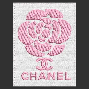 Parche Bordado Chanel flor