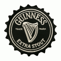 Parche Bordado Chapa Guinness