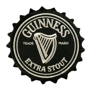 Parche Bordado Chapa Guinness