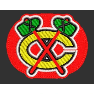 Parche Bordado Chicago Blackhawks