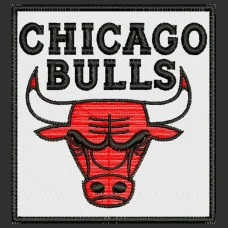 Parche Bordado Chicago Bulls