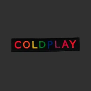 Parche Bordado Coldplay I