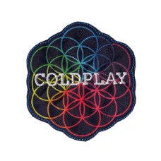 Parche Bordado Coldplay logo