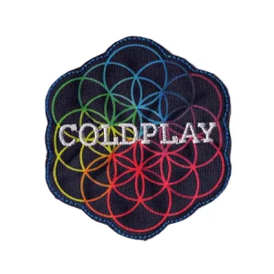 Parche Bordado Coldplay logo