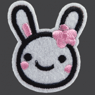 Parche Bordado Conejito